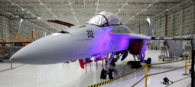 Boeing is maintaining the FA/18 Super Hornet